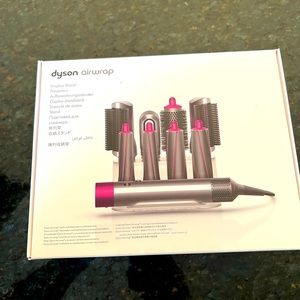 Dyson airwrap styler display stand white/fuchsia Brand new in box.